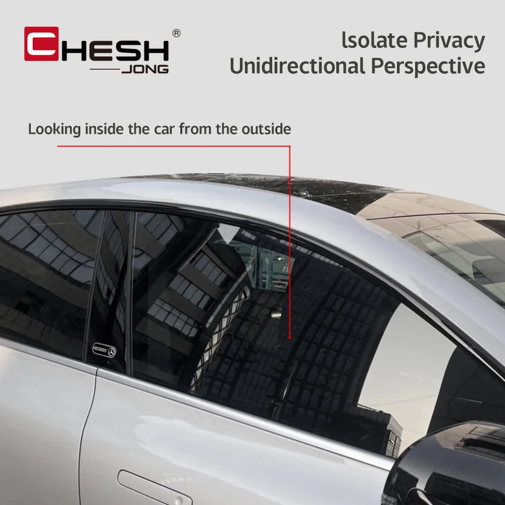 50x300cm Black Car Window Tint Film Glass Sticker VLT 1%-50% Sun Shade Window Tinting Solar UV Protection Foils Sticker Films