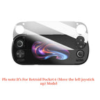 Retroid Pocket 6 tempered glass screen protector, full screen HD, Model A/B, 1pc/2pcs