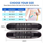 Back Brace for Men and Women, Anti Skid Mesh Adjustable Back Lumbar Waist Support Belt Lower for Back Pain Relief