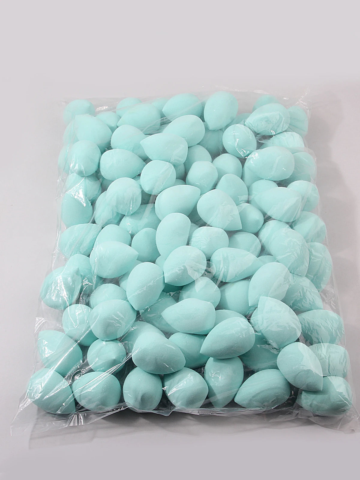 100PCS large makeup sponge, suitable for face cream and powder concealer, loose powder makeup applicator