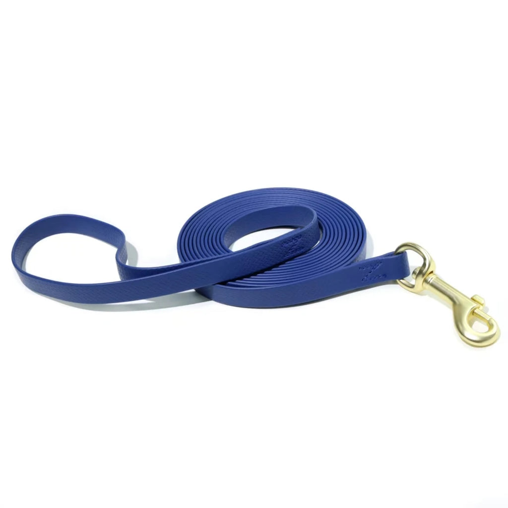 Heavy Duty PVC Training Dog Leash, 6FT Waterproof Chew Resistant Recall Lead with 360° Swivel Buckle