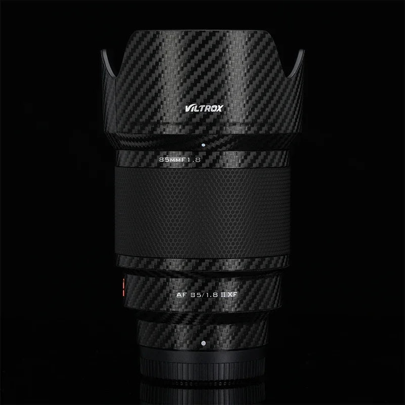 Lens body sticker skin wrap film for Viltrox AF 85mm f/1.8 II (Fuji XF or Sony FE)