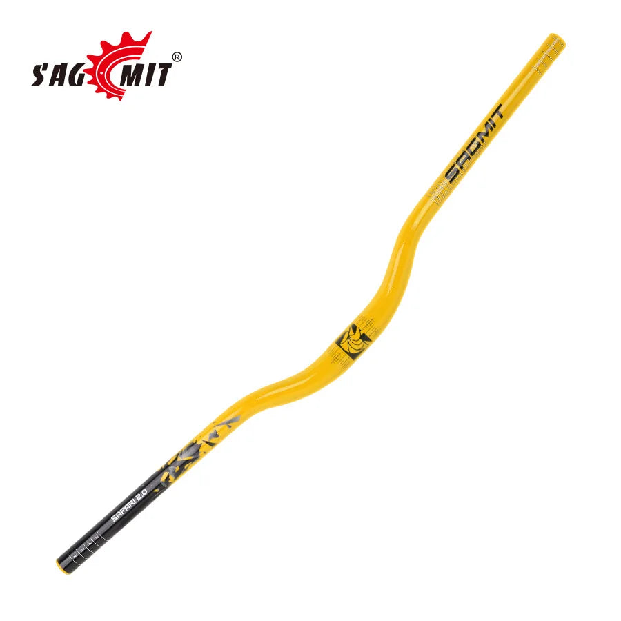 Mtb Handle Bars Purple Black Grey Gold Red Aluminum Alloy Rise 60mm 780mm Riser Bar Length 31.8mm for Fixed-gear MTB BMX Bicycle