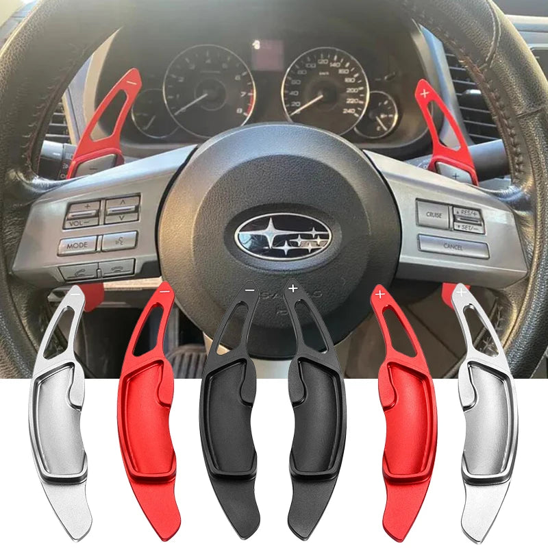 Shift Paddles Steering Wheel Shifter Extended Fits For Subaru Forester Outback XV BRZ WRX Impreza Crosstrek Legacy Accessories