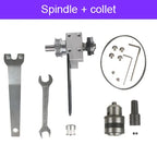 Table Saw Spindle Assembly DIY Woodworking Mini Saw Spindle Cutting Spindle Bearing Seat Cutting Mini Electric Saw