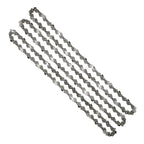 Chainsaw Blades 3 Pieces Saw Chains Semi Chisel for 3/8" Pitch 1.3mm Gauge 44 45 50 52 55 56 57 59 Drive Links Are Available