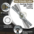 50-in-1 Magnetic Ratchet Screwdriver Set, DIY Ratchet Handle Detachable Multi-functional Tool Set, Portable Repair Tool Set.