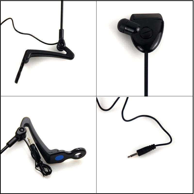JSFUN Fishing Swinger Set Bite Alarm Hanger Swinger 4 Colors LED Illuminated Indicator Carp Fishing Tackle In Zipper Case