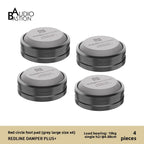 AudioBastion Anti-Vibration Pads for Speakers/Subwoofer/Amplifier - Hi-Fi Isolation Feet Improve Sound Quality (Set of 4)
