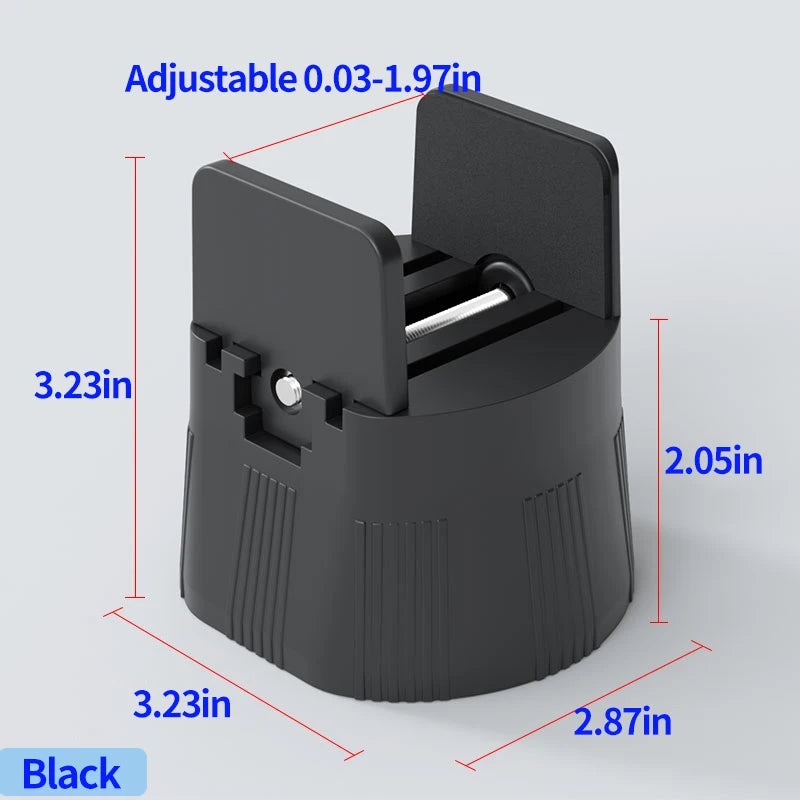 Square Black 1pcs