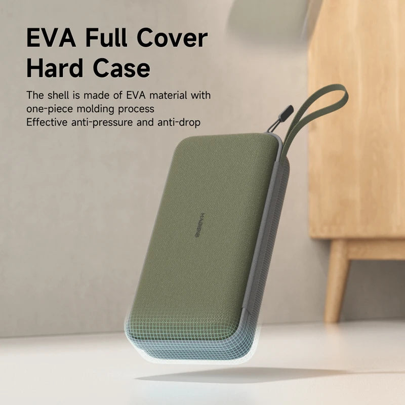 Hagibis Electronic Organizer Travel Cable Organizer Bag Pouch Portable Carry Case for Cable Charger SD Card Mouse Power Bank