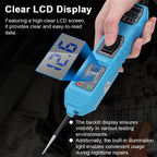 Multifunctional Car Circuit Tester LCD Display Power Probe Automotive Diagnostic Tool Repair Kit for Electrical Testing