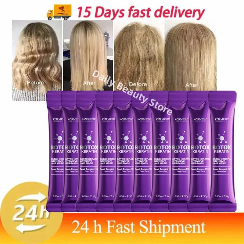 Magical Keratin Hair Mask 5 Seconds Repair Damaged Frizzy Hair Soft Smooth Shiny Nutrition Deep Moisturize Nourishing Hair Care