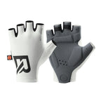 ROCKBROS Summer Cycling Gloves Lightweight Elastic Breathable Half Finger Gloves High Density Cushion Palm Pad Cycling Gloves