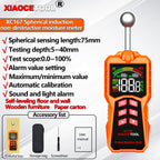 Spherical non-destructive induction moisture meter, high-precision wall water leakage detector, wood furniture humidity tester