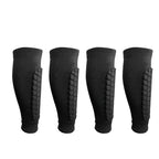 Ski Shin Guard Sleeves Pair, EVA Padded Anti‑Shin Bang Boot Bite Relief, Impact‑Absorbing Calf Protector for Skiing Snowboarding