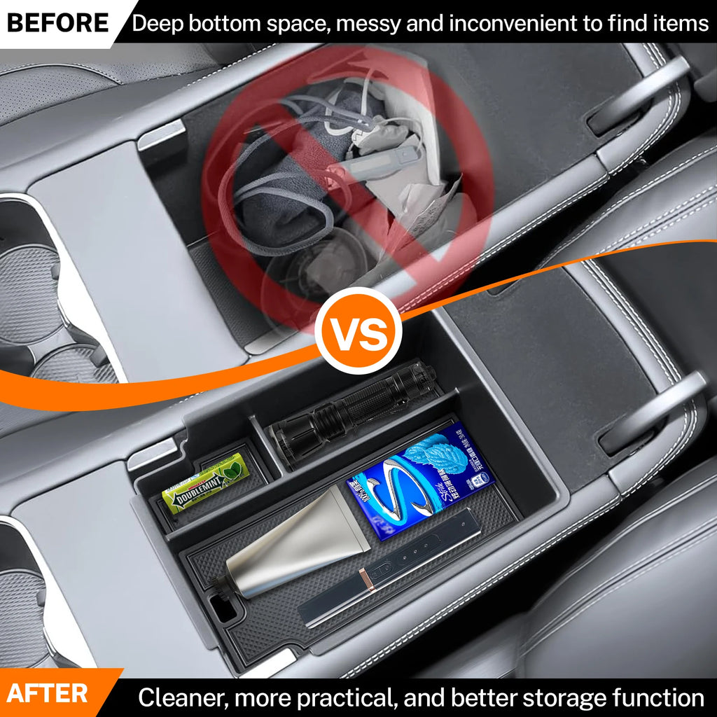 Center Console Organizer Armrest Storage Box Pallet For BYD Sealion 7 2024 2025 2026
