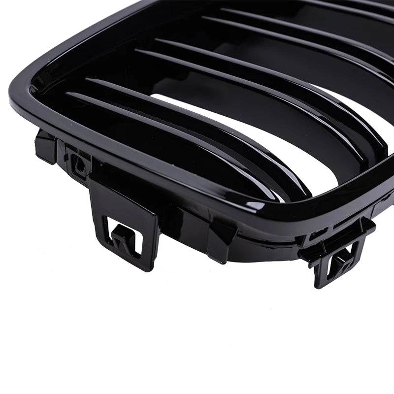 For BMW 4 Series F32 F33 F36 M3 F80 M4 F82 Car Front Bumper Grille Racing Grill 12-18 Dual-Slat Glossy Black Grilles Accessories