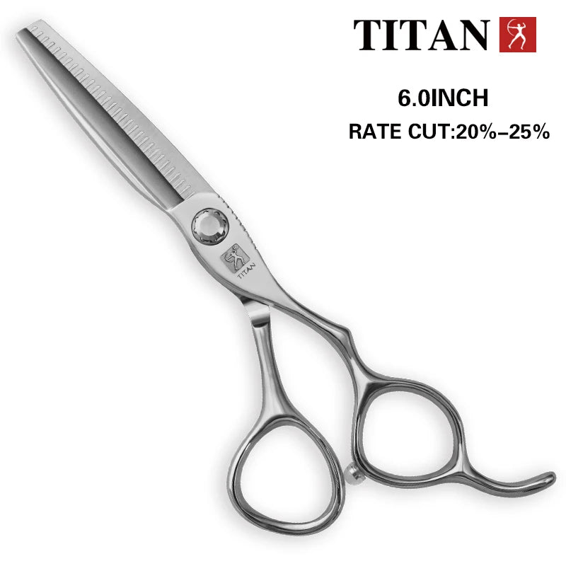 Titan professional hairdresser cut thinning scissors for barber salon tools scissors kit new