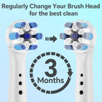4 8 12 Pack Toothbrushes Head, Compatible with Oral B iO 2/3/4/5/6/7/8/9/10 Series Electric Toothbrush Replacement Brush Heads