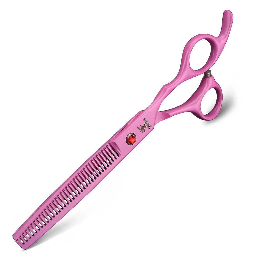 7-inch hair scissors 6cr13 steel hairdresser cutting scissors and thinning scissors or pet scissors