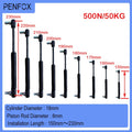1 PC 150mm-230mm 500N/50KG Universal Strut Bars Gas Spring Shock Absorber Hydraulic Lift Support Strut Bar RV Bed Car Machine