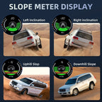 AD M50 HUD Slope Meter Digital Display Tilt Roll Pitch Angle Inclinometro Off Road GPS Smart Inclinometer  Auto Intelligent Volt