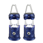 Solar Multifunctional Handheld Camping Lamp Tent Lamp LED Portable Flashlight Portable Waterproof Emergency Powered Work Light