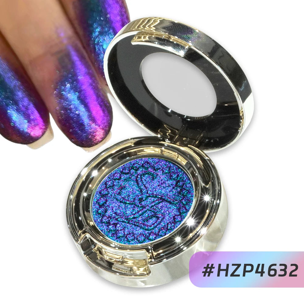 Shiny Duochrome Eyeshadow Long-lasting High Quality Glitter Eye Shadows Cosmetic Makeup