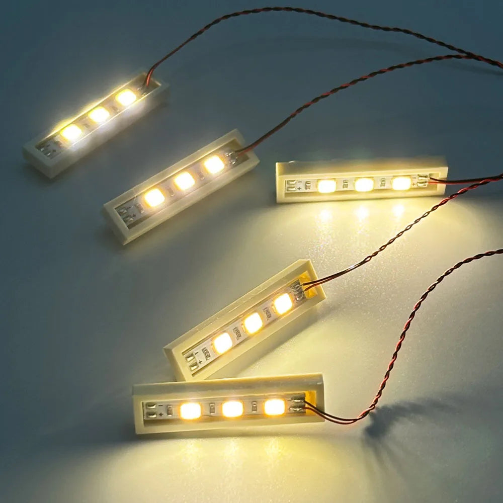 LYBMTWF 20pcs 1×4 LED DIY Lighting kit, LED Light Brick, Compatible with Lego Building Block 3710