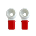 2PCS Red-White