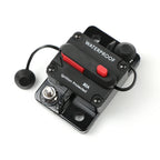 DaierTek 20A-300A Circuit Breaker 12V Trolling with Manual Reset Boat Manual Power Protect for Audio Fuse Car 48VDC Waterproof