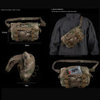 TACTICAL SS Style Multi Purpose Waist Bag Brunch Box Drop Pouch Dump Pouch for Hunting Adjustable