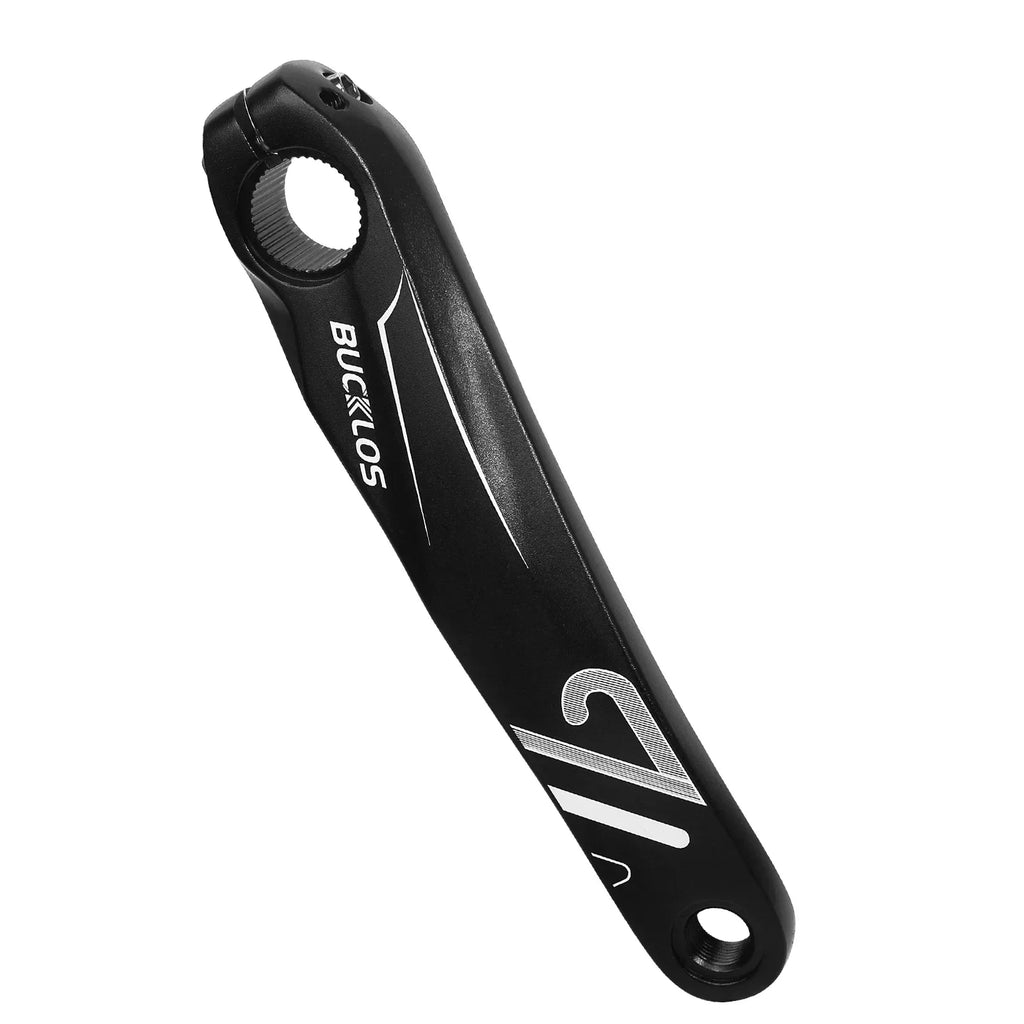 BUCKLOS Bike 152/170/175MM Crank Arms Aluminum Alloy Bicycle Crank Durable High Strength Repair Crank for Spinning Electric Bike