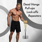 Climbing Hangboard Set with Loading Pin – Dual-Pocket Wooden Pinch Grip Blocks for Finger and Forearm Strength Training