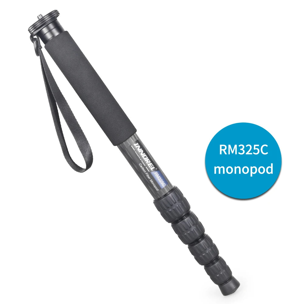 RM285C/RM325C Carbon Fiber Camera Monopod 5-Section for DSLR Video Camcorder