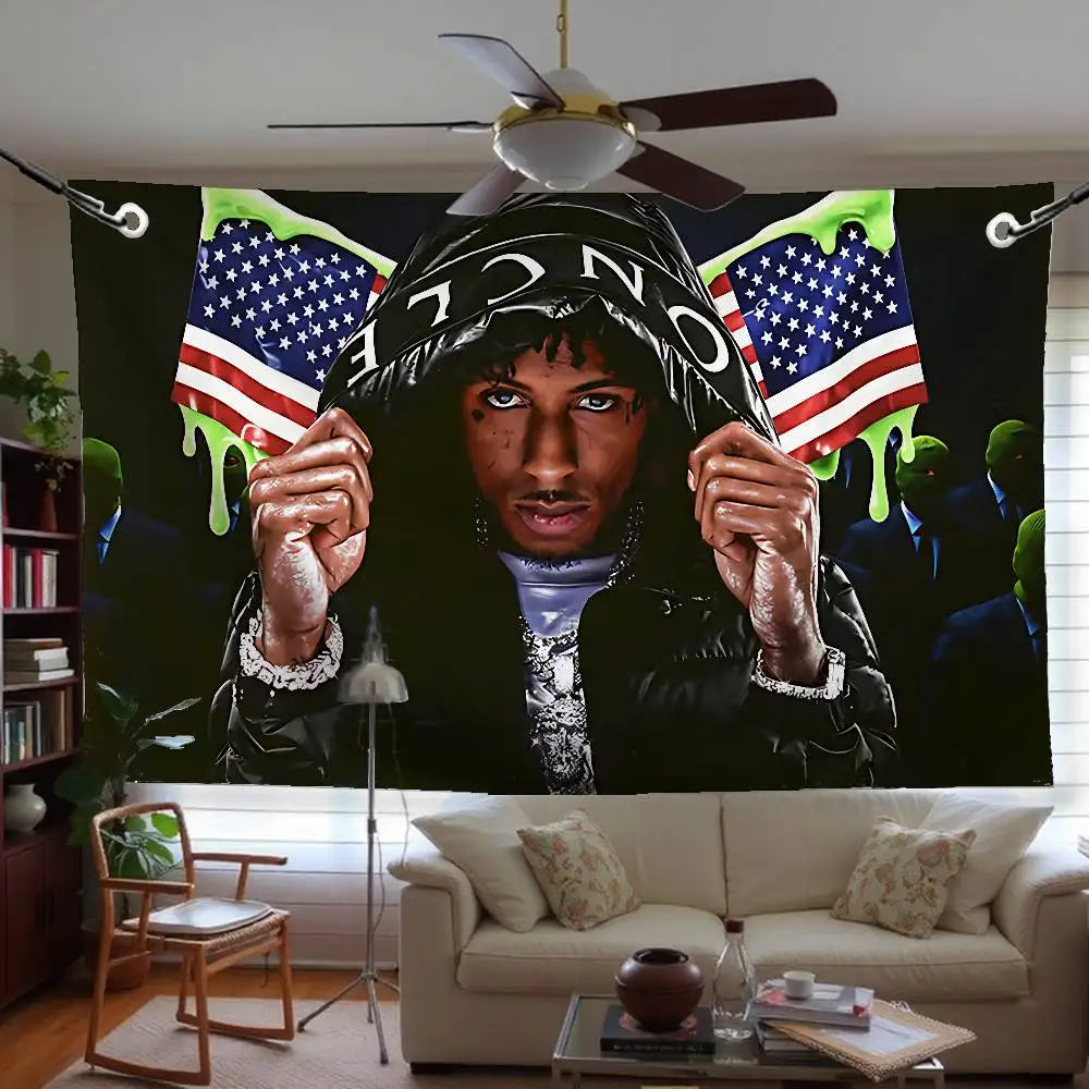 Y-Young-BoyS Masa Flag Tapestry Banner For Bedroom Outdoor Living Room Restaurant Bar Wall Decor Party