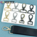 2/4Pcs Meetee 13-38mm Metal Buckle Detachable Lobster Clasp Bag Strap Clip Buckles Webbing Handbag Snap Hook DIY Accessories