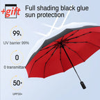 Windproof Double Layer Fully Automatic Resistant Umbrella