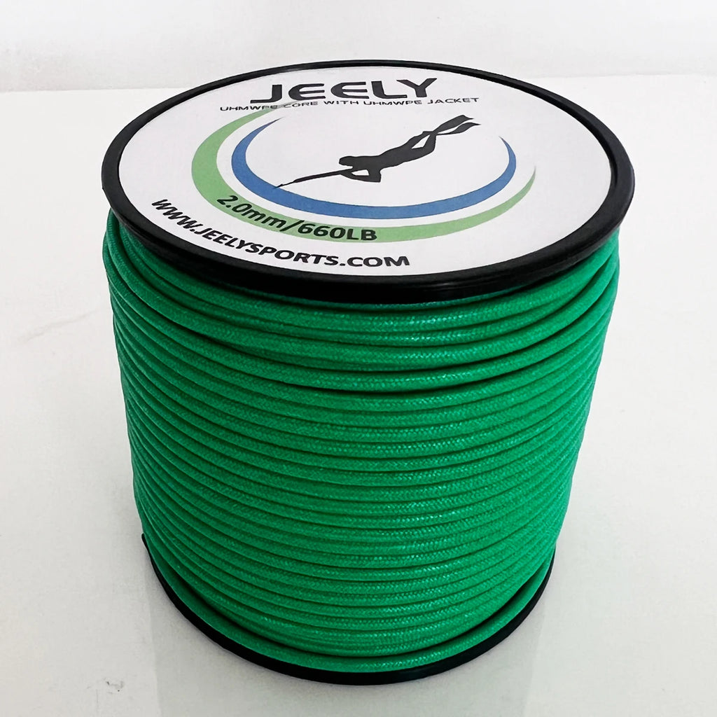 2mm 160ft/roll Double Braid UHMWPE Line For Spearfishing