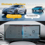 For BYD Seal 2023-2025 Instrument and Navigation Screen HD Tempered Glass Protector Display Screen Protection Accessories