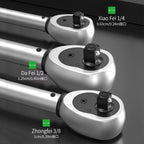2.5-30N.m 10-120N.m 50-350N.m Torque Wrench 1/4 3/8 1/2 inch square head torque key ±3% High Accuracy Torque Wrench Professional