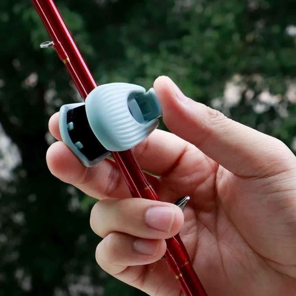 20/5Pcs Fishing Rod Holder Fixer Clip Fishing Pole Holder Compact Design Fishing Rod Fixer Fish Rod Holder Storage Accessories