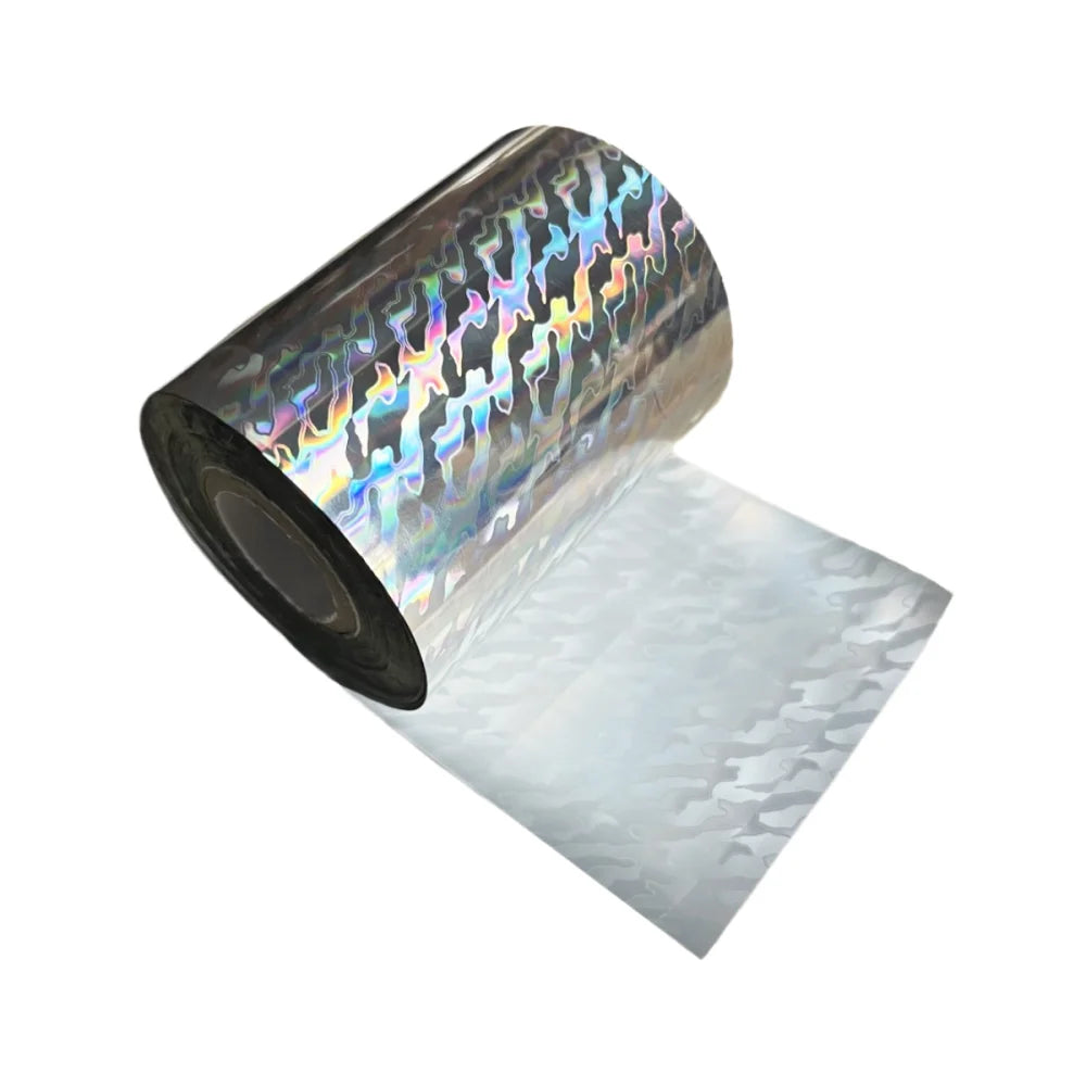 8CM 120M Fishing Lure Foil Lure Decoration Tape Laser Holographic Foils DIY Fishing Bait Film Lure Making Material Hot Stamping