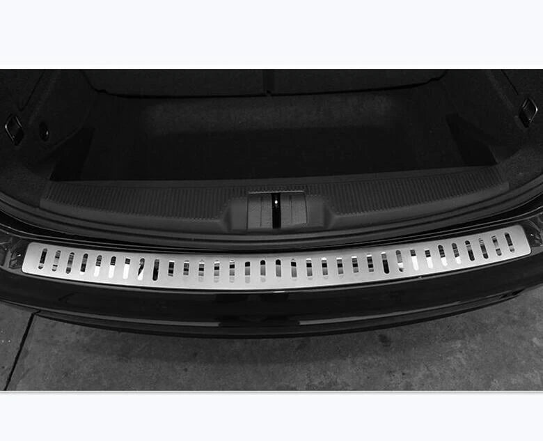 for VW Volkswagen sharan 2012-2019 Stainless Steel External Rear Bumper Protector Sill Trunk Rear door sill