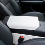 Tesla Center Console Armrest Lid Cover, TPE, Black or White, for Model Y/3 Highland