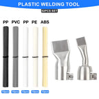 55/110Pcs Plastic Welding Kit, ABS PP PVC PE Plastic Welding Rods,304 Stainless Steel Welding Repair Mesh,Car Bumper Repair Tool