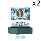 Deep Cleansing Body Soap Bar for Oily Skin, Natural Fragrance, Odor Control, 1pc/2pc/3pc