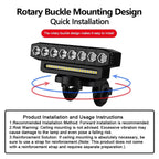 5/8 LED Bicycle Front Light USB Rechargeable 130dB Cycling Bike Horn Easy to Install 6 Modes Bicycle Bell Light