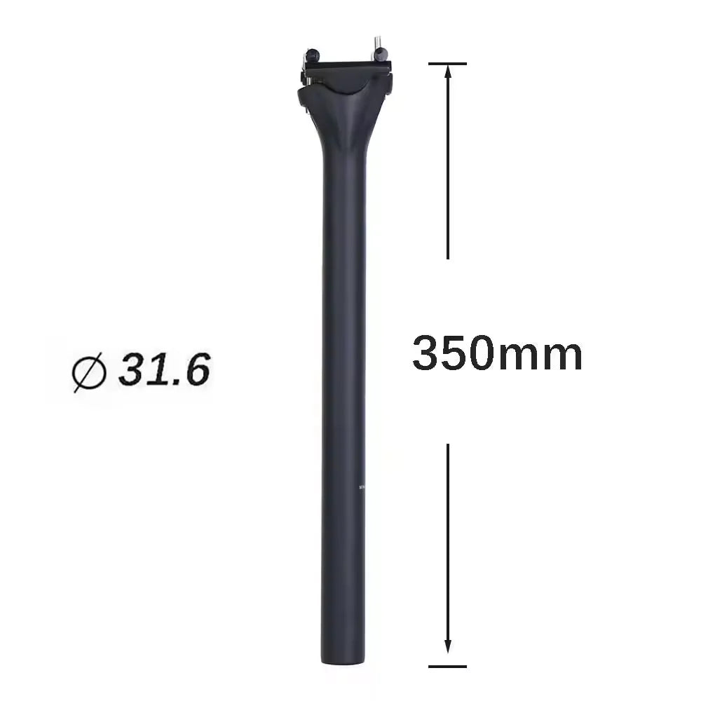 ELITAONE Carbon Bicycle Seat Post 135g Lightweight 27.2/30.9/31.6mm Unidirectional Matte Road And MTB Bike Seatpost 63C